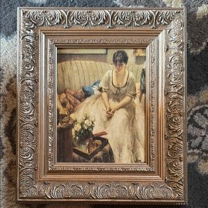 Ornate Gold Framed Art Print